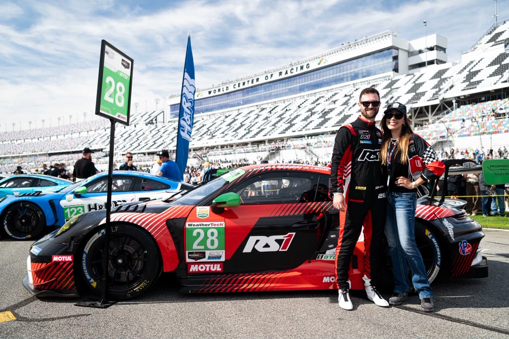 Eric Zitza at Daytona, third generation of the Zitza racing family